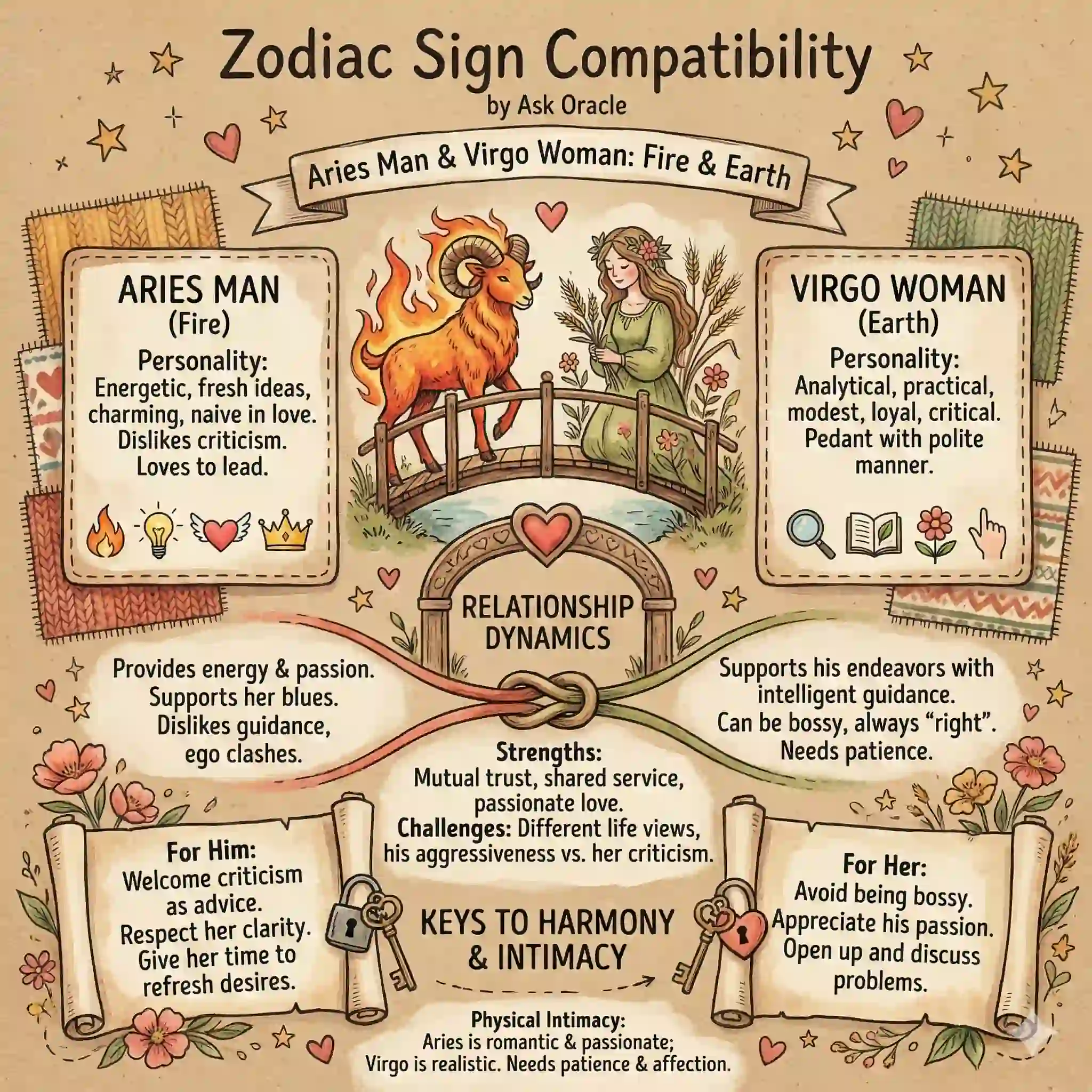 Aries and Virgos