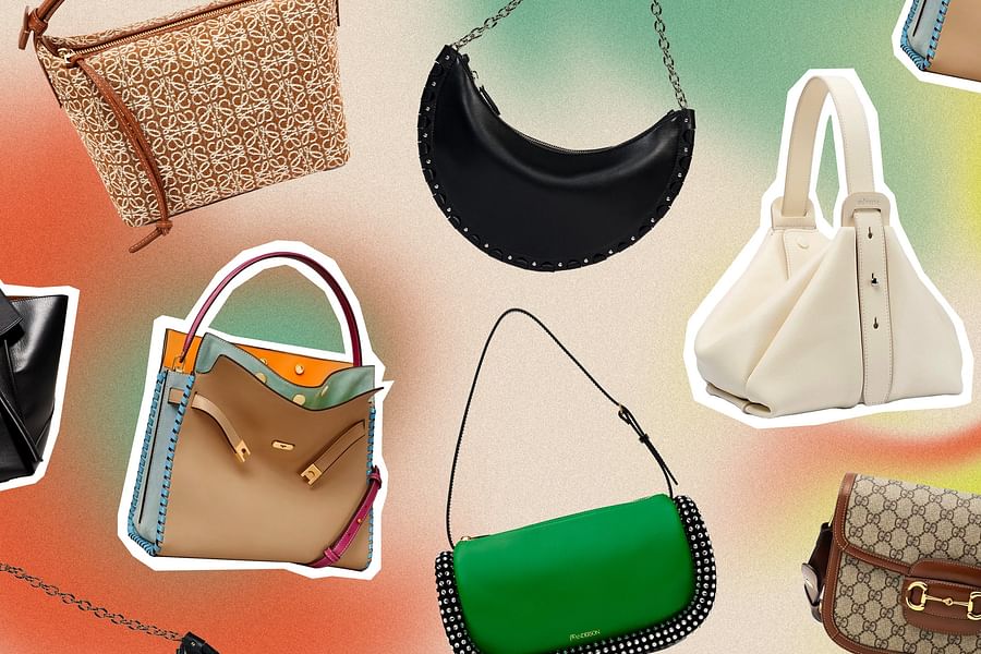 structured designer handbag