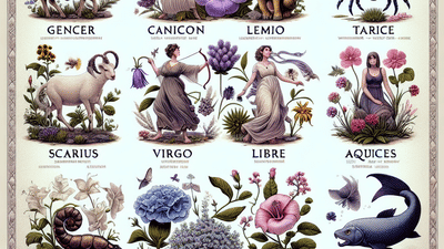 Flora and Fauna: Discovering Each Zodiac Sign's Spirit Plant and Animal Pairing