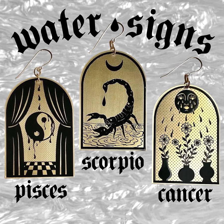 Constellation of water signs Cancer, Scorpio, and Pisces