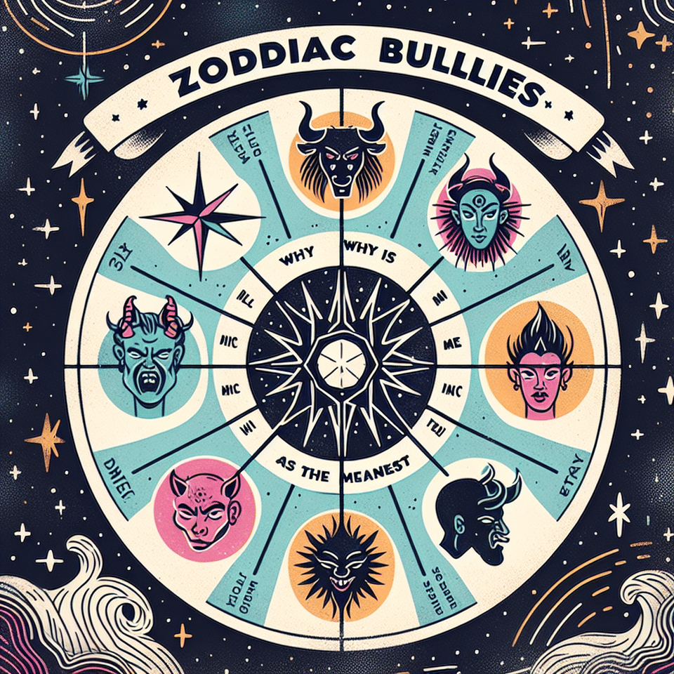 Zodiac Bullies: Why is This Zodiac Sign Considered as the Meanest?