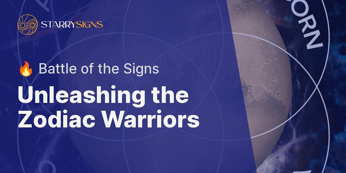 Which zodiac signs are known to be the best fighters?